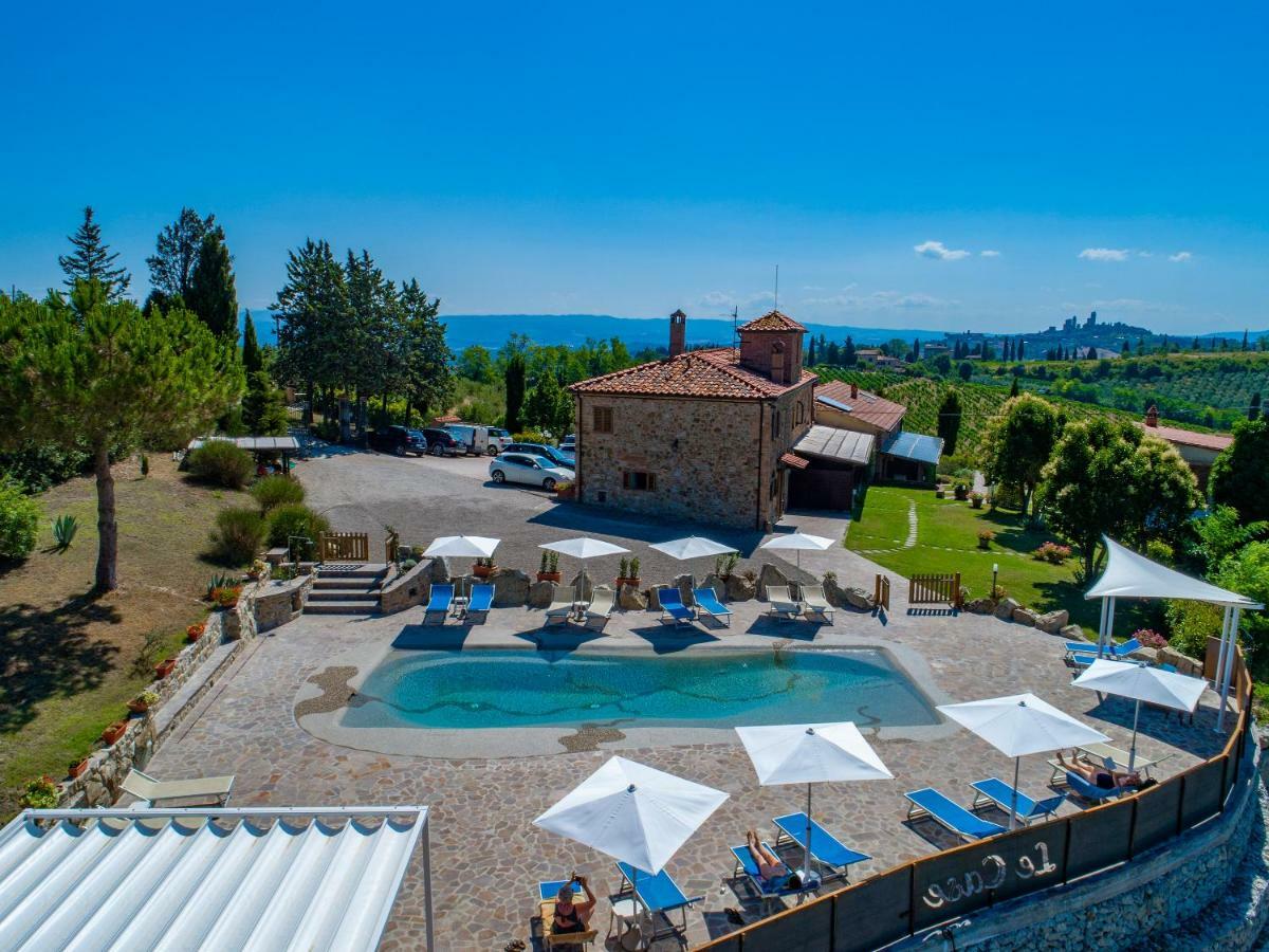 Casa Vacanza Le Case San Gimignano Bagian luar foto